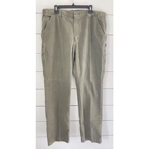 Carhartt Work Pants Dungaree Relaxed Fit Canvas B234 Mens Work Pants Gray 40x32